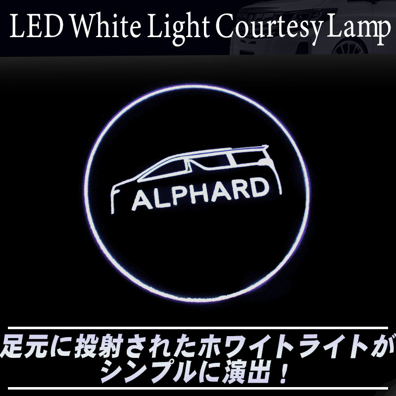 アルファード20・30系　LEDカーテシーランプ